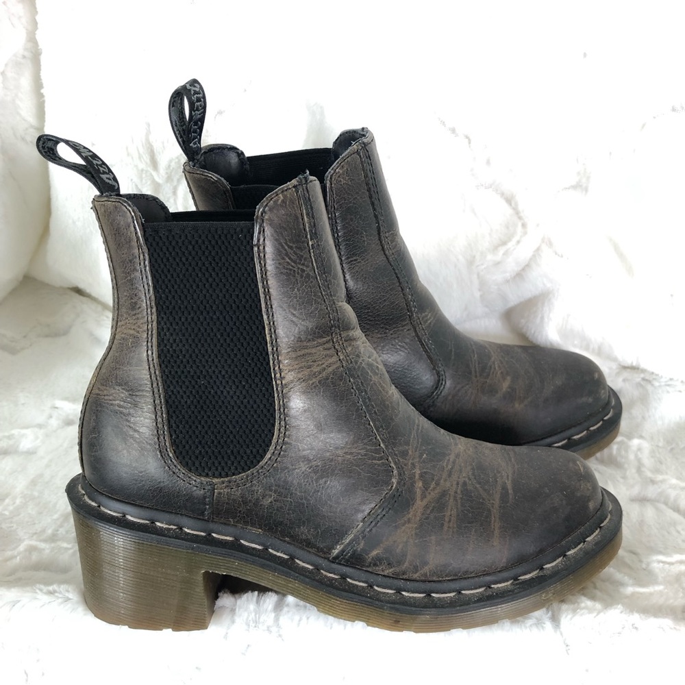 Dr. Martens chelsea Boot Size 7 EU 38 leather greenland colo